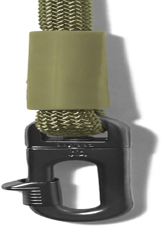 Army Green 3-In-1 Hands-Free Dog Leash, Versatile Crossbody Rope Leash, Adjustable Long Leash
